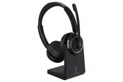 Sluchawki, zestaw sluchawkowy - Deltaco HL-100 Wireless Stereo Headset - HL-100