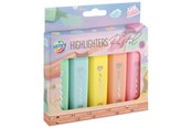 Kreatywne gry - Creative Craft Group Highlighters 4 pcs pastel colors - 150133