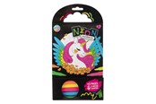 Kreatywne gry - Creative Craft Group Unicorn Coloring Book with 5 Neon Markers 40 Sheets - 150137