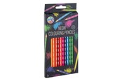 Kreatywne gry - Creative Craft Group Neon Colored Pencils 12 pcs. - 150140