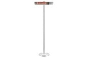 Ogrzewacz ogrodowy - HORTUS Patio heater floor model GT 500/1000/1500W silver incl. remote control - 211-411