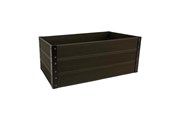 Narzedzia ogrodnicze - HORTUS Capillary shelter WPC 36 x 45 x 85 cm Anthracite grey - 210-949