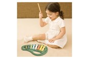 Zabawki dla niemowląt - Classic World Wooden Vintage Xylophone Green 2pcs. - 40578