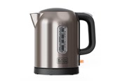 Czajnik elektryczny - Black & Decker Czajnik elektryczny Kettle 1L 2200W Brushed Steel - Stal szczotkowana - 2200 W - ES9580120B