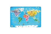 Zabawki dla niemowląt - Classic World Wooden Jigsaw Puzzle World Map 48 pcs. - 40074