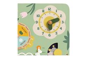 Zabawki dla niemowlat - Classic World Wooden Vintage Calendar Learning Clock - 20255