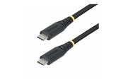 Kabel USB - StarTech.com 3m USB-C Charging Cable 240W Silicone Jacket w/Braid - USB-C cable - 24 pin USB-C to 24 pin USB-C - 3 m - S2CEPR3M-USB-CABLE
