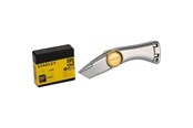 Narzedzia - Stanley FMHT10122-0 Knife Titan With 100 Blades - FMHT10122-0