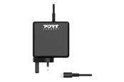 Telefon - Adapter i Ładowarka - PORT Designs PORT Connect power adapter - 24 pin USB-C - 65 Watt - 900097B-UK