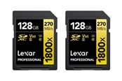 Karta pamięci - Lexar Professional GOLD Series - flash memory card - 128 GB - SDXC UHS-II - LSD1800128G-B2NNG