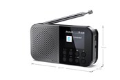 Radio DAB i budzik - Sharp Osaka DR-P520 - DAB portable radio - no operating system - DAB/DAB+/FM - Mono - DR-520OSAKA