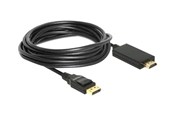 Kabel wyswietlacza - DeLOCK Adapter Cable - DisplayPort / HDMI - 5 m - 85319