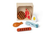 Zabawki drewniane - Melissa & Doug Wooden Toy Play Food - Protein - 95208
