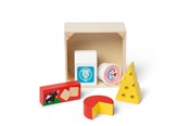 Zabawki drewniane - Melissa & Doug Wooden Toy Play Food - Dairy - 95207