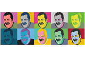 Akcesoria dla myszy i klawiatury - Evensteven DESKMAT LOLPOP - 33057