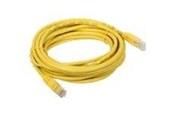 Kabel sieciowy - A-LAN Technologie ALANTEC patch cable - 50 cm - yellow - Żółty - 0.5m - KKU5ZOL0.5