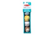 Zabawki dla niemowlat - Melissa & Doug Rollables Safari Friends - 30733