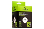 Sport i fitness - Stiga Table Tennis Ball Cup 12-Pack ABS White - 1110-2510-12