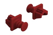 Akcesoria sieciowe - DeLOCK Dust Cover for RJ45 Jack - 10 Pieces - 86510
