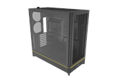 Obudowa komputerowa - Montech HS01 Mesh - Obudowa komputerowa - Miditower - Czarny - HS01 (B)
