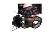 Przebranie karnawalowe - Boland - Lace Eye Mask Mystique Black - 97528