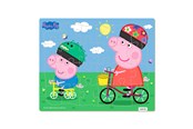 Zabawki dla niemowlat - Barbo Toys Peppa Pig Framed Jigsaw Puzzle 24 pieces - 9035