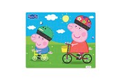 gry-planszowe-karciane-i-kosci - Barbo Toys - Framed Cardboard Puzzle - Biking - 9035