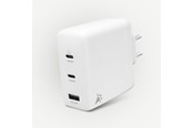 Telefon - Adapter i Ladowarka - Aqiila Chargebird W4 - GaN Charger - 120W PD QC (2x USB-C + USB-A) - 406017