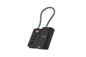 Telefon - Inne akcesoria - XtremeMac Lock Pro - Finder + TSA Approved Lock - rechargeable - Black - XWH-XLP-13