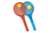 Pilka nozna i gry z pilka - Androni Tennis Racket Junior Color with Ball - 5802-0000