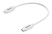 Kabel USB - Sandberg USB-C PD to Lightning MFI - 0.2M - 136-71