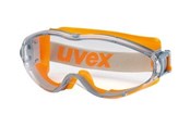 Bezpieczenstwo - Uvex Safety Goggles - Clear panorama lense - Orange - 9302245
