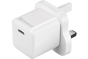 Telefon - Adapter i Ladowarka - Sandberg 20W USB-C Charger (UK Plug) - Includes Lightning Cable - 441-64