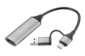 Kabel wyświetlacza - Sandberg USB-C to HDMI Capture Link - 136-70