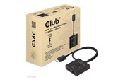 Przełącznik ekranu i dźwięku - Club 3D CSV-1384 - video/audio switch - 2-in-1 bi-directional - 2 ports - CSV-1384