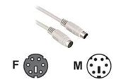 Kabel wyswietlacza - Hama keyboard / mouse extension cable - 2 m - 42167