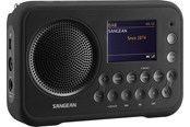 Radio DAB i budzik - Sangean DPR-76BT - DAB+/FM - Mono - Czarny - A500500