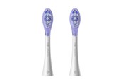 Szczoteczka elektryczna do zebów - Oclean Akcesoria Brush Head Ultra White 2 Pack White - C04000379