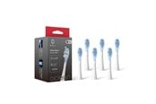 Szczoteczka elektryczna do zebów - Oclean Akcesoria Brush Head Ultra Clean 6 Pack White - C04000383