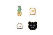 Telefon - Inne akcesoria - ONSALA Charms Pimp Your Phone Metal and Plastic 4pcs - 577212