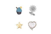 Telefon - Inne akcesoria - ONSALA Charms Pimp Your Phone Metal and Plastic 4pcs - 577213