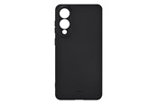 Telefon - Pokrowiec i etui - ONSALA Phone Case Samsung S25 Edge Back Silicone Touch Black - 664279