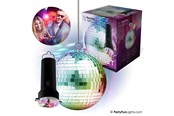 Muzyka - Party Funlight Rotating Mirror Ball with LED - 605209
