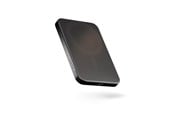 Powerbank - ZENS Slim Qi2 Aluminium Powerbank 5000 mAh - Black Powerbank - Czarny - 5000 mAh - ZEPP05B/00