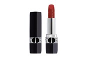 Makijaz - Christian Dior Couture Colour, Velvet, Cream Lipstick, 999, Refillable, 3.5 g - 3348901634168