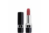 Makijaz - Christian Dior Rouge, Satin Finish, Cream Lipstick, 674, Midnight Rose Velvet, 3.5 g - 3348901642217