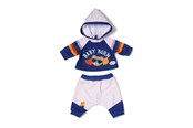 Lalki i akcesoria - Baby Born Jogging Suit Navy 43cm - 838204
