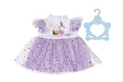 Lalki i akcesoria - Baby Born Lilac Tutu Dress 43cm - 838754
