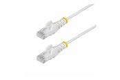 Kabel sieciowy - StarTech.com 5m White Slim CAT6 Ethernet Cable Snagless 28AWG LSZH - patch cable - 5 m - white - Biały - 5m - N6PAT5MWHS
