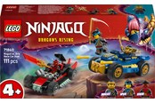 LEGO® - LEGO Ninjago 71840 Pojedynek wyścigowy Rogue kontra Drix - 71840